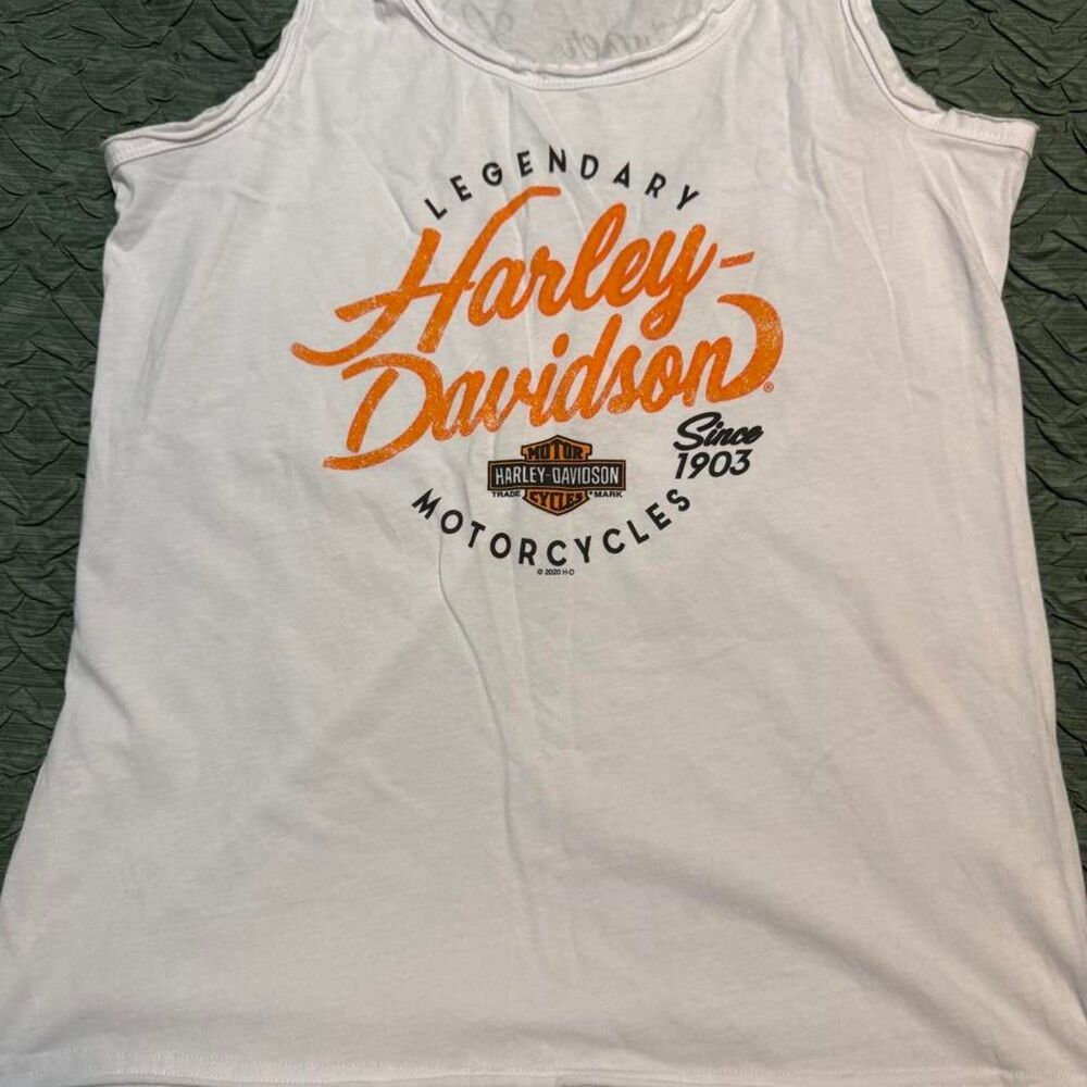 Harley-davidson Women's White Vest